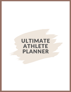 Ultimate Athlete Planner 3 Month (Full Color)